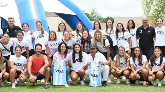 Las Leonas ya están en Salta para su pretemporada: el Gobernador les dio la bienvenida