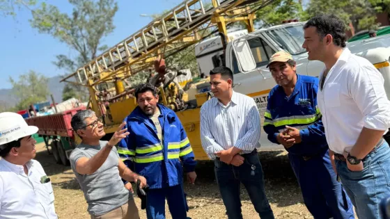 La Provincia avanza en la perforación del tercer pozo profundo en Aguaray, que se habilitará en 20 días