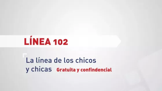 En vacaciones de verano la LÍNEA 102 funciona para escuchar a niñas, niños y adolescentes