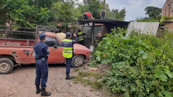 La Policía brindó asistencia por el temporal registrado en la provincia