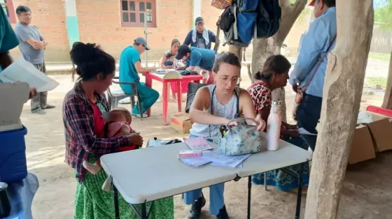 Pediatras y Generalistas atendieron en comunidades de Rivadavia Banda Norte y Santa Victoria Este