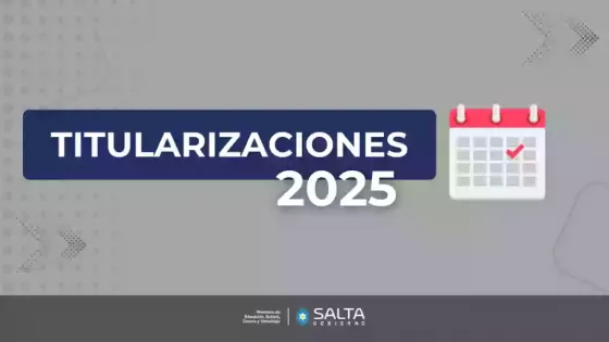 Salta ultima detalles para la puesta en marcha de las titularizaciones y designaciones