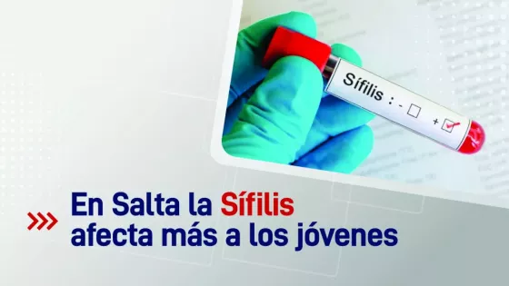 Casi el 50% de los nuevos casos de sífilis corresponden a jóvenes de entre 20 y 29 años