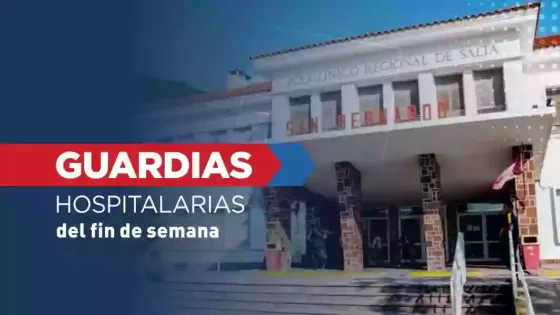 Asistieron a más de 2700  personas en guardias hospitalarias durante el fin de semana