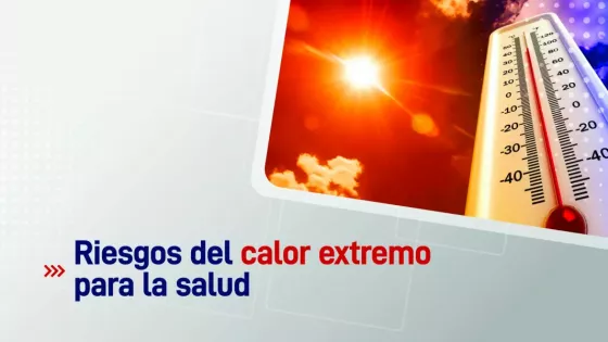 Las altas temperaturas suponen riesgo de deshidratación y golpe de calor