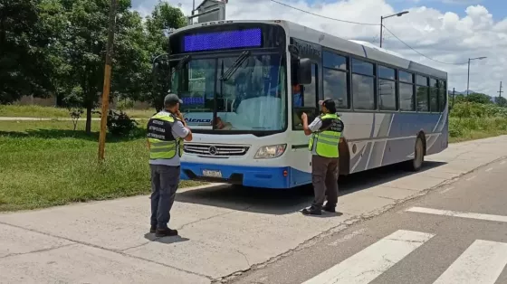 La AMT secuestró 6 colectivos y realizó más de 20 actas al transporte masivo en el norte provincial