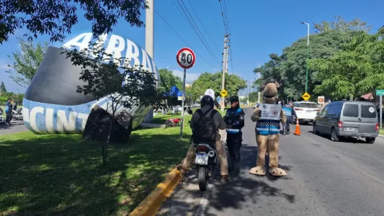 Se realizó una jornada preventiva de seguridad vial en avenida Arenales