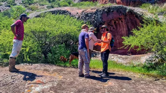 Avanzan las obras en el sitio arqueológico Cuevas Pintadas de Guachipas