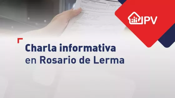 El IPV dará una charla informativa en Rosario de Lerma